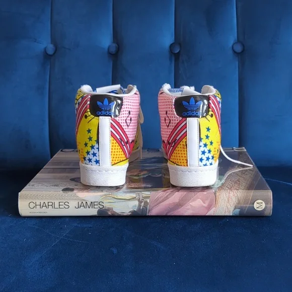 Rita Ora X Adidas Superstar Wedge Up Size 8 With Pop Cush Insoles - Picture 6 of 12